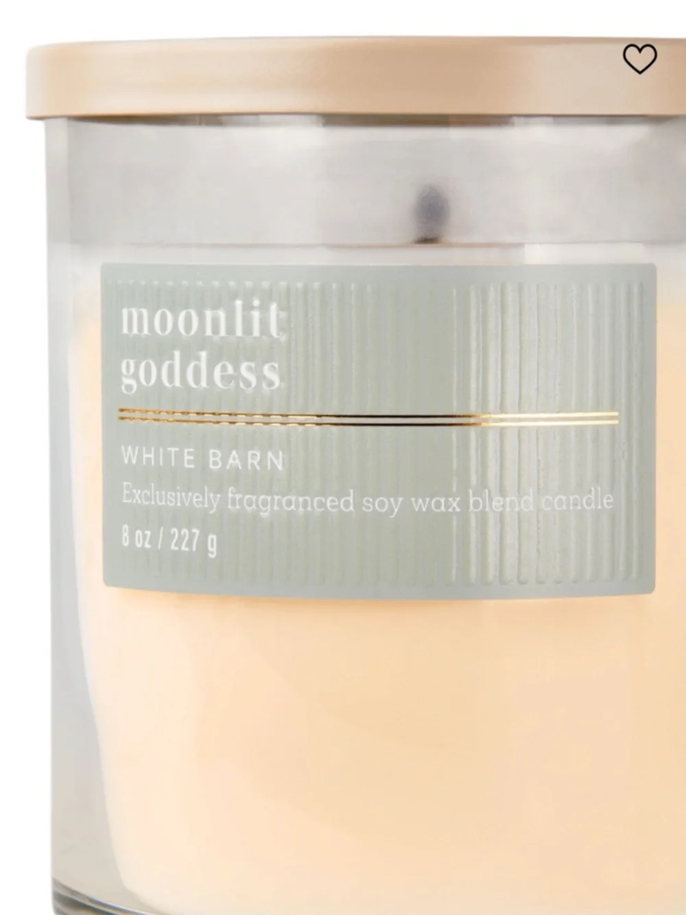 Bath & Body Works MOONLIT GODDESS Single-Wick Candle X 2 - Picture 2 of 6